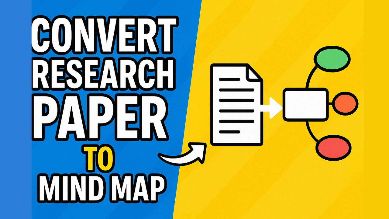 Convert Research Papers into Interactive Mind Maps with Free Tools